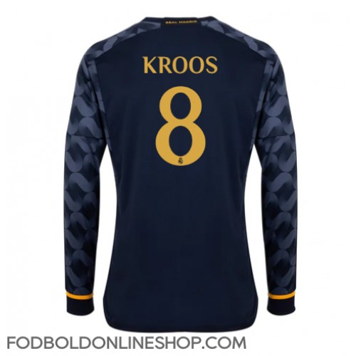Real Madrid Toni Kroos #8 Udebanetrøje 2023-24 Langærmet